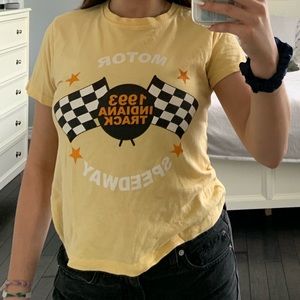 Brandy Melville Yellow T-shirt